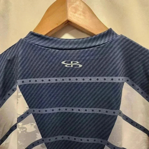 Boombah Youth Size XL Captain America Style Shirt Blue,‎ Red, and White Fitted - Picture 6 of 6